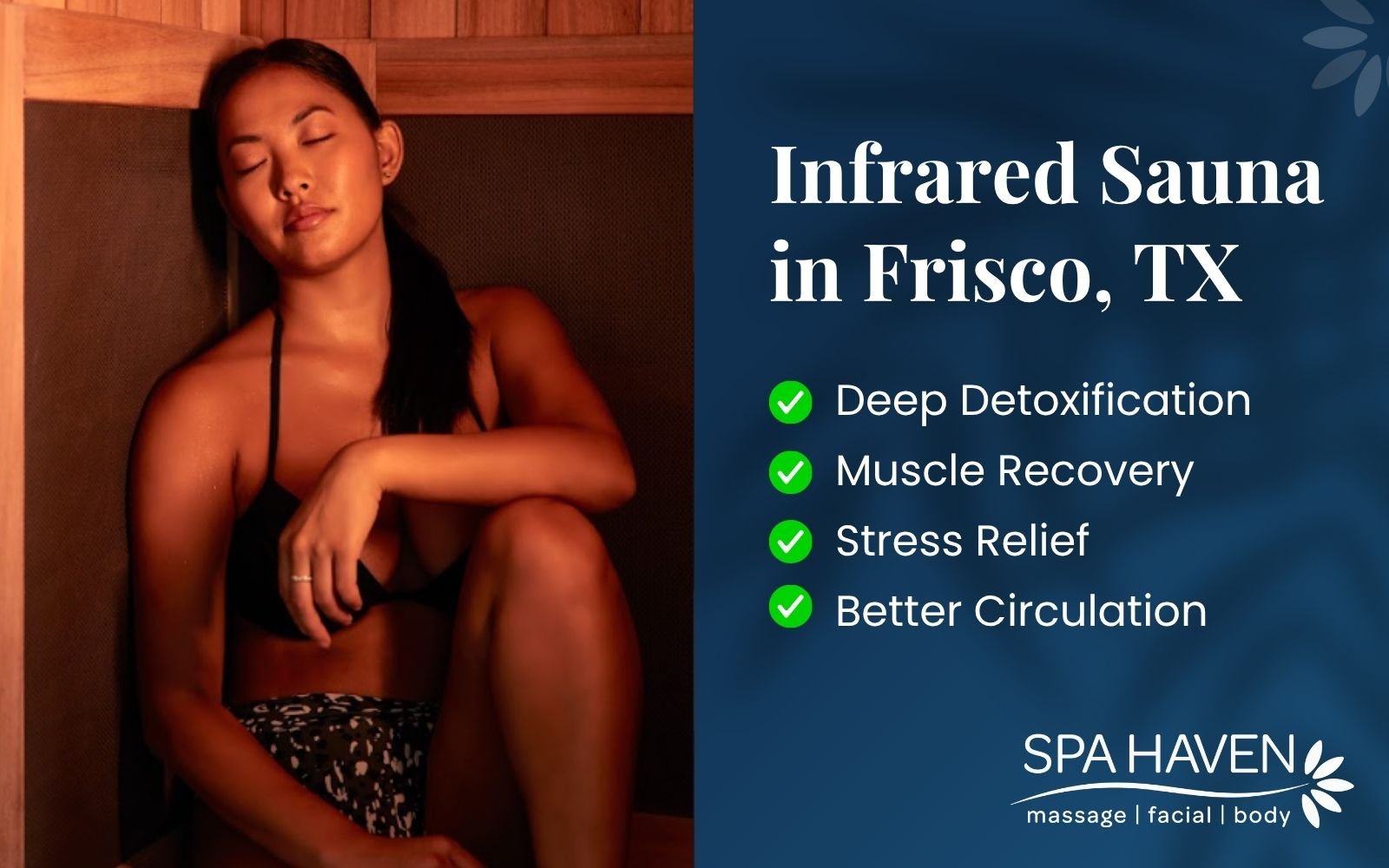 Infrared Sauna in Frisco, TX