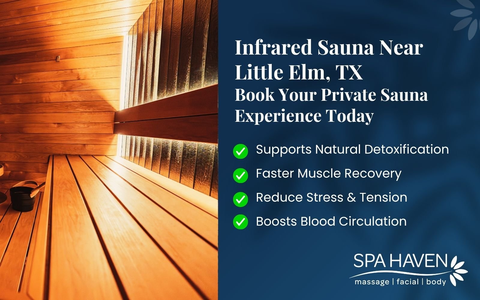 Infrared Sauna Near Little Elm