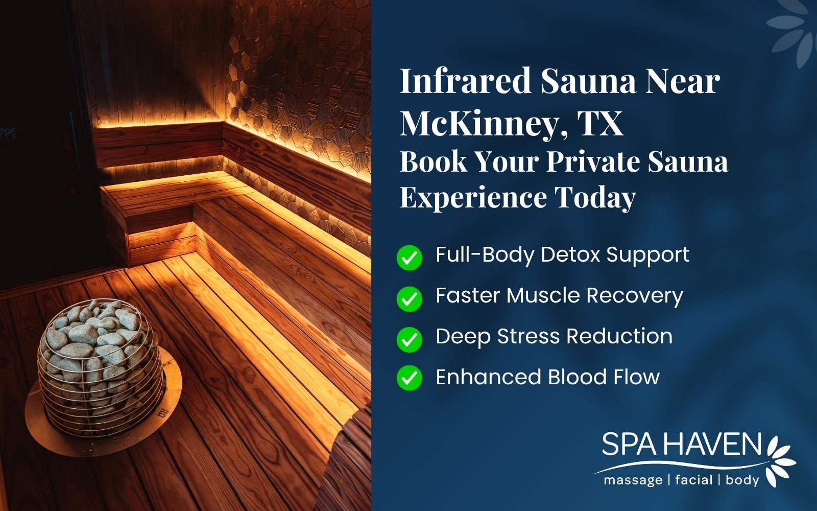 Infrared Sauna Near McKinney TX